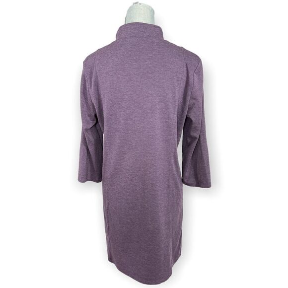 NorthStyle Purple Casual Sweatshirt Dress Size M - Picture 2 of 3